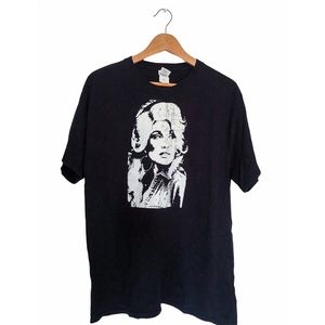 Vintage Dolly Parton Black T-shirt